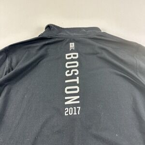 Nike Running Dri-Fit Boston 2017 1/2 Zip Black 905857 010 Womens XL Active Train